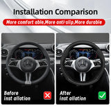 Carbon Fiber Wheel Cover for Mercedes W205 Car Interior Accessory Hocasen
