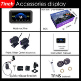 7 Inch Motorcycle GPS Android Auto CarPlay Unit
