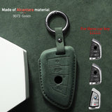 Suede car key case for BMW for 1 3 5 7 Series x1 x3 x5 x7