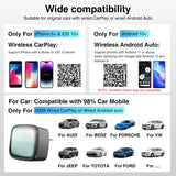 Wireless CarPlay Adapter Wired to Wireless for OEM Radios CarPlay Adapter AKAMATE