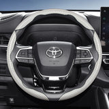 Carbon Fiber Steering Wheel Cover for Toyota Models