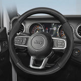 Breathable Carbon Fiber Wheel Cover for Jeep Wrangler Car Interior Accessory Hocasen