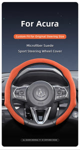 Premium Suede Cover for Acura MDX TLX RDX ILX Car Interior Accessory Hocasen