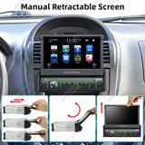 Universal 1Din Retractable Screen Car MP3 Player Android Head Unit AKAMATE