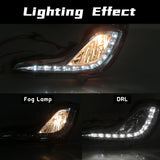 Waterproof LED DRL Fog Lights for Hyundai Accent 2012-2017 Fog Light MAGIC COLORM