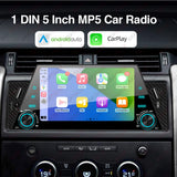 1 Din CarPlay Android Auto for Universal Vehicles Android Head Unit AKAMATE