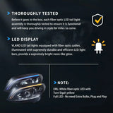 LED Matrix Headlights for Mercedes C-Class 2015-2021