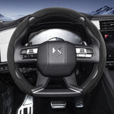 Split-Design Suede Steering Cover Universal Fit