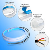 Flex LED Strip DRL Signal Turn Light Universal LED Ambient Light MAGIC COLORM