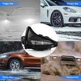 Front Bumper Fog Lamp DRL LED Light for Toyota Corolla 2017 Car Interior Accessory MAGIC COLORM